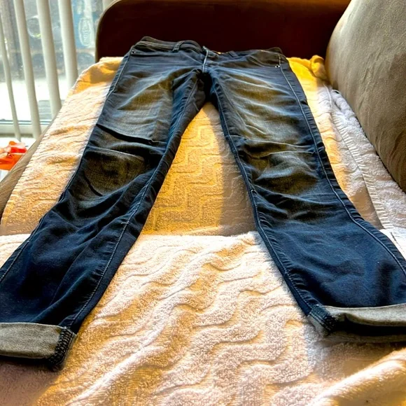 Abercrombie & Fitch dark blue Jeans Leggings - Picture 1 of 4